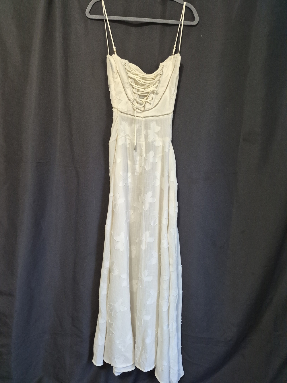 House of CB Ivory White Floral Maxi Dress - Picture 7 of 8